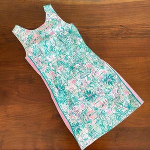 Lilly Pulitzer Size 2 Colorful Camouflage Shift Dress NWT
